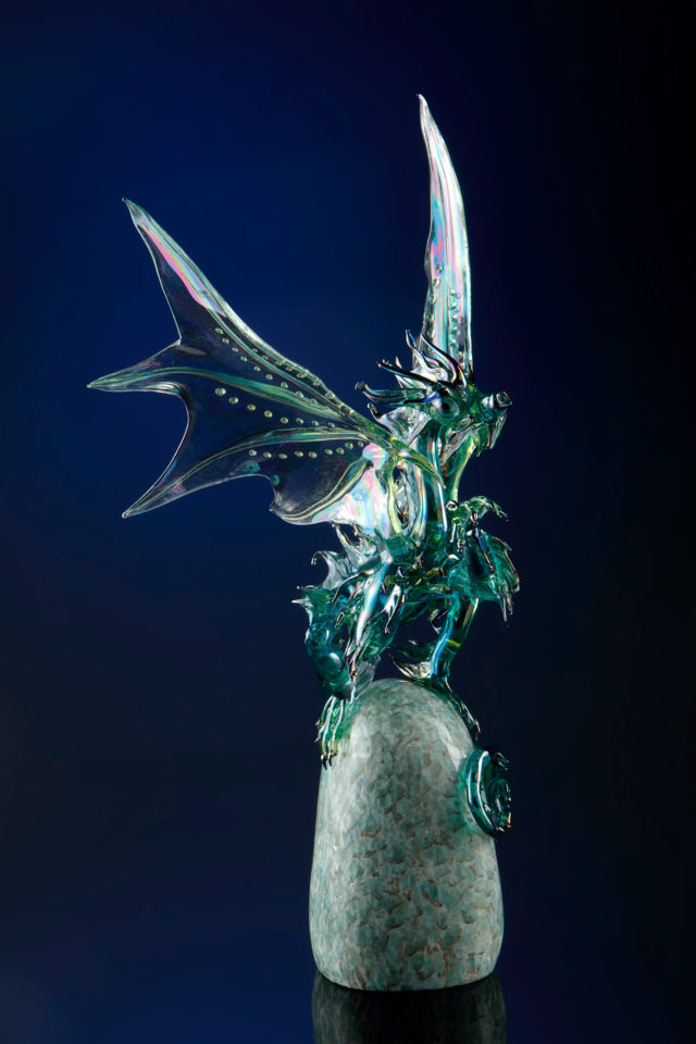 Dragon on Colorado Jade