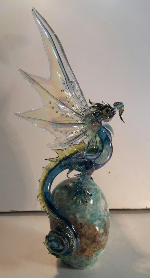 Dragon on Quartz