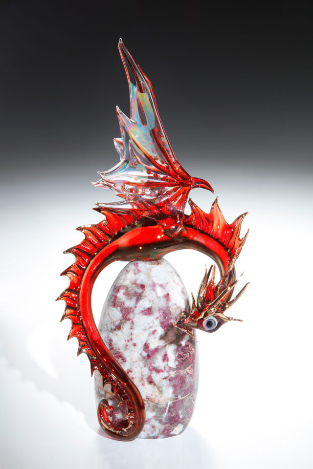 Dragon on Quartz