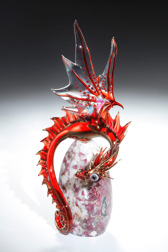 Dragon on Quartz