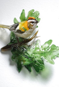 Firecrest on Oak Sprig