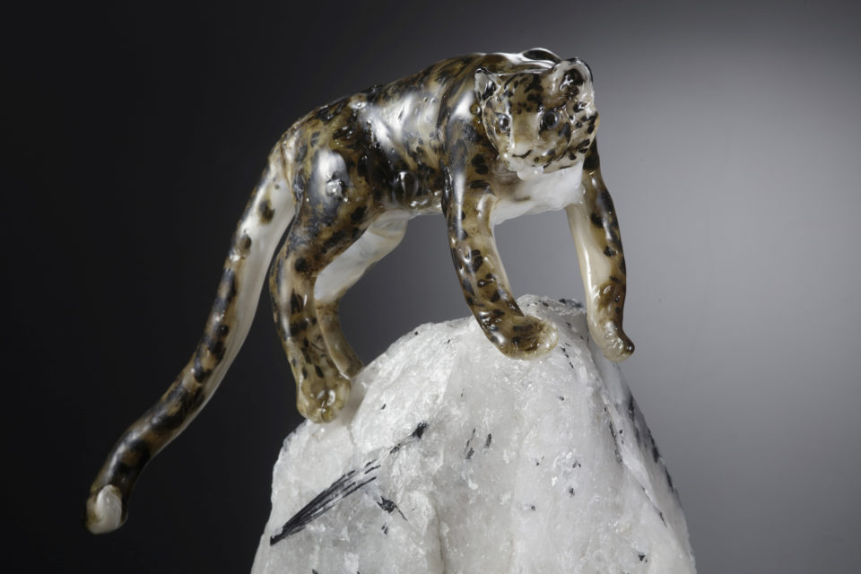 Snow Leopard on Quartz