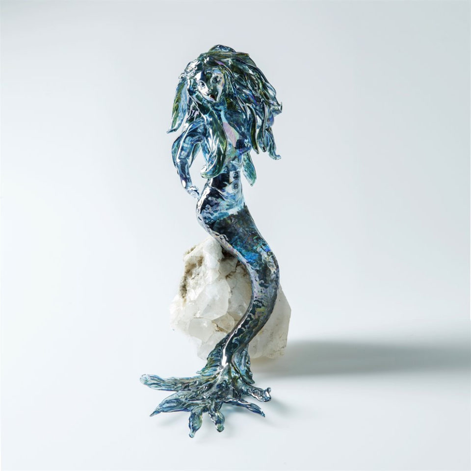 Mermaid on Quartz.