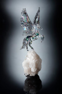 Pegasus on Crystal Quartz
