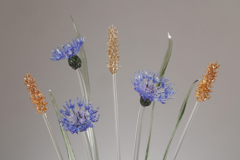 Cornflowers and Wheat Ears