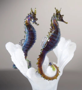 Mini Seahorses on Soft Coral